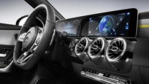梅赛德斯-奔驰A级座驾首次亮相，采用NVIDIA 3D图形和AI技术