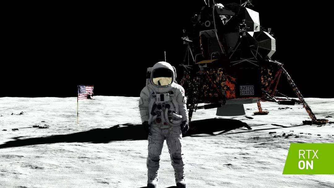 SIGGRAPH 19 | 体验月球漫步 NVIDIA RTX让与会者近距离体验阿波罗