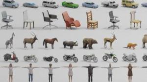 GTC22 | NVIDIA 构建 AI 模型，为虚拟世界填充 3D 物体和人物